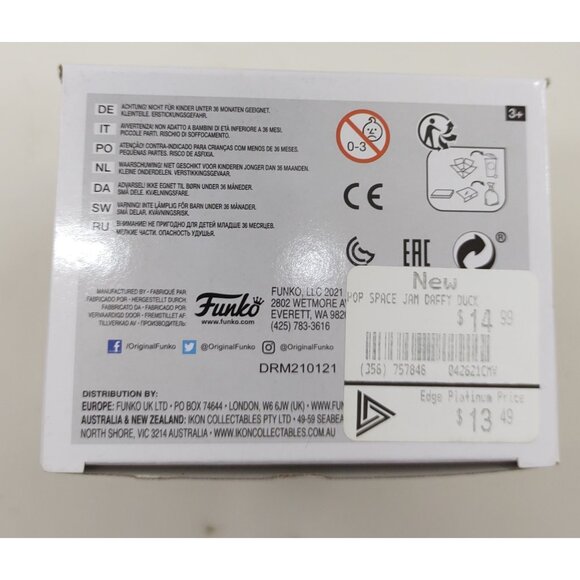 Funko Pop Movies Space Jam A New Legacy Daffy Duck as Coach #1062 - Picture 6 of 6